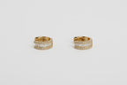 Arete Arracada Diamantes Baguette