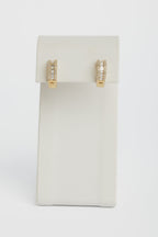 Arete Arracada Diamantes Baguette