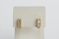Arete Arracada Diamantes Baguette