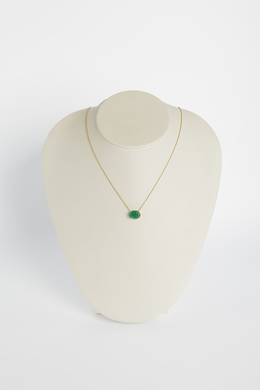 Collar Esmeralda Oval