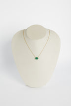 Collar Esmeralda Oval