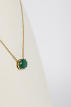 Collar Esmeralda Oval