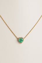 Collar Corazón con Halo