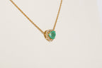 Collar Corazón con Halo