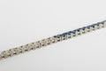 Pulsera Tennis Zafiros y Diamantes