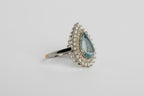 Anillo Aguamarina