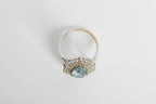 Anillo Aguamarina