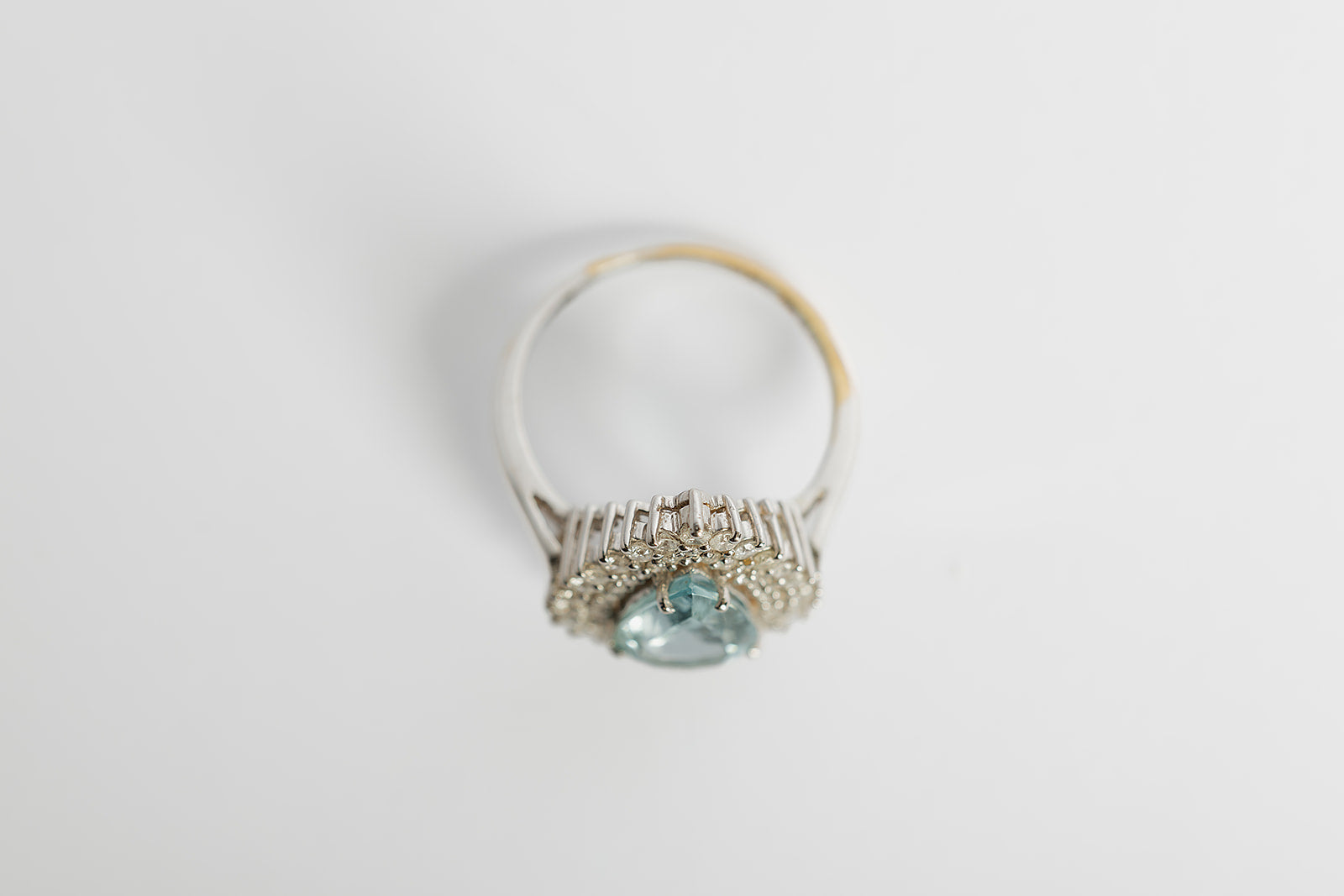 Anillo Aguamarina
