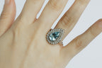 Anillo Aguamarina