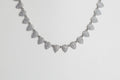 Collar Diamantes Drop Pave