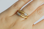 Anillo Tu y Yo Matte
