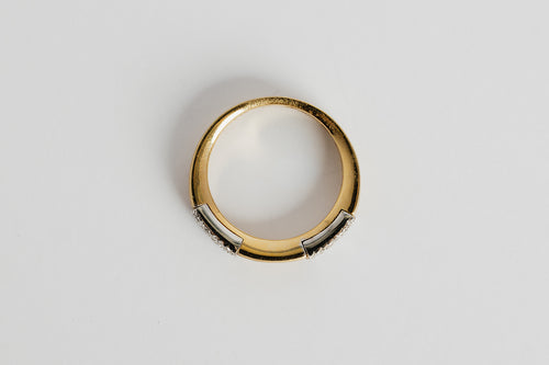 Anillo Con Diamantes Matte
