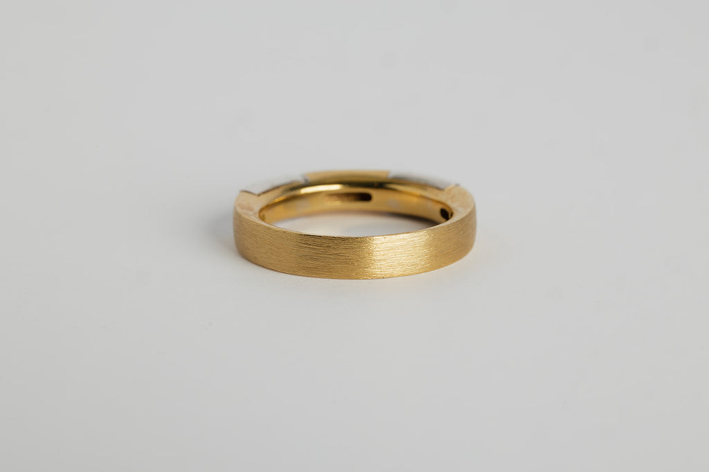 Anillo Con Diamantes Matte