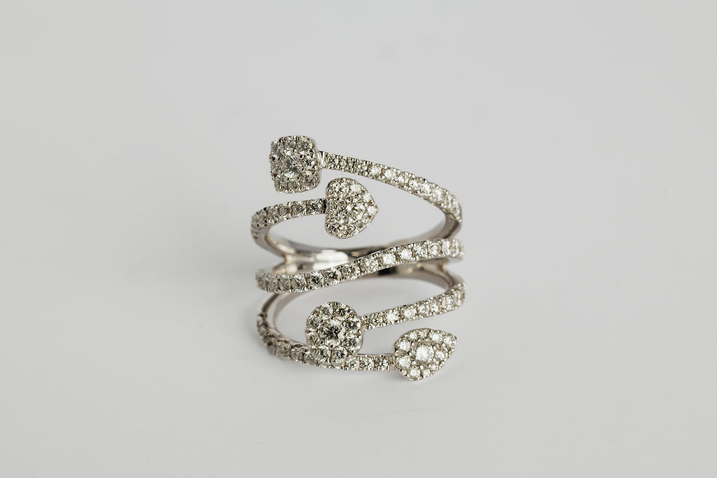 Anillo Wrap Diamantes