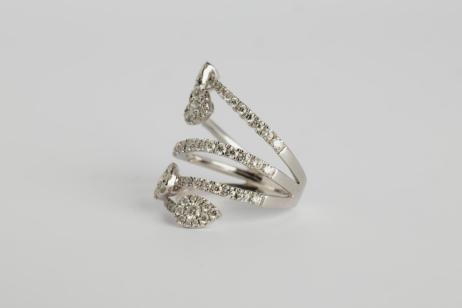 Anillo Wrap Diamantes