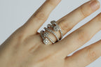 Anillo Wrap Diamantes