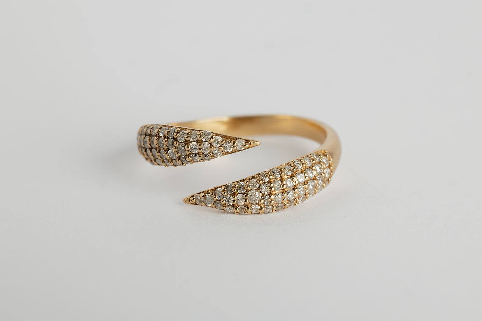 Anillo Doble Diamantes