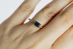Anillo Zafiro Baguette