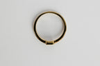 Anillo Zafiro Baguette Bisel