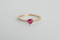 Anillo Rubi Corazon