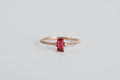 Anillo Topacio Rosa