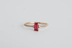Anillo Topacio Rosa