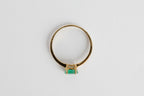 Anillo Esmeralda Oval