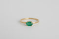Anillo Esmeralda Oval