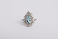 Anillo Aguamarina