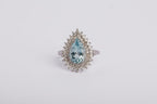Anillo Aguamarina