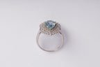 Anillo Aguamarina