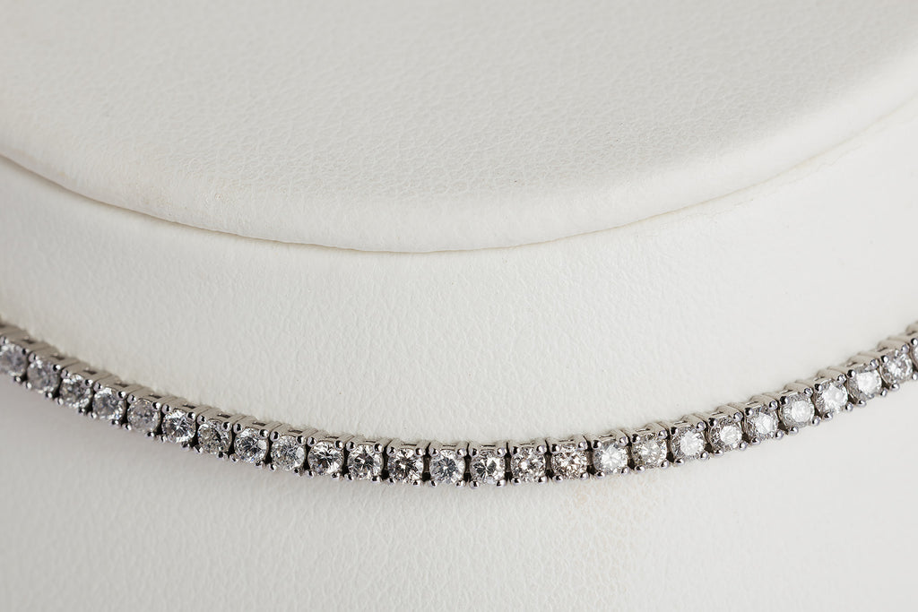 Collar Tennis Chain Diamantes 4ct