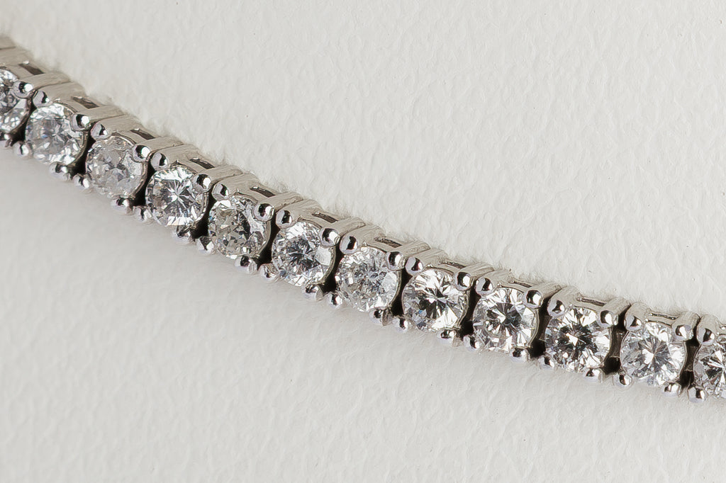 Collar Tennis Chain Diamantes 4ct