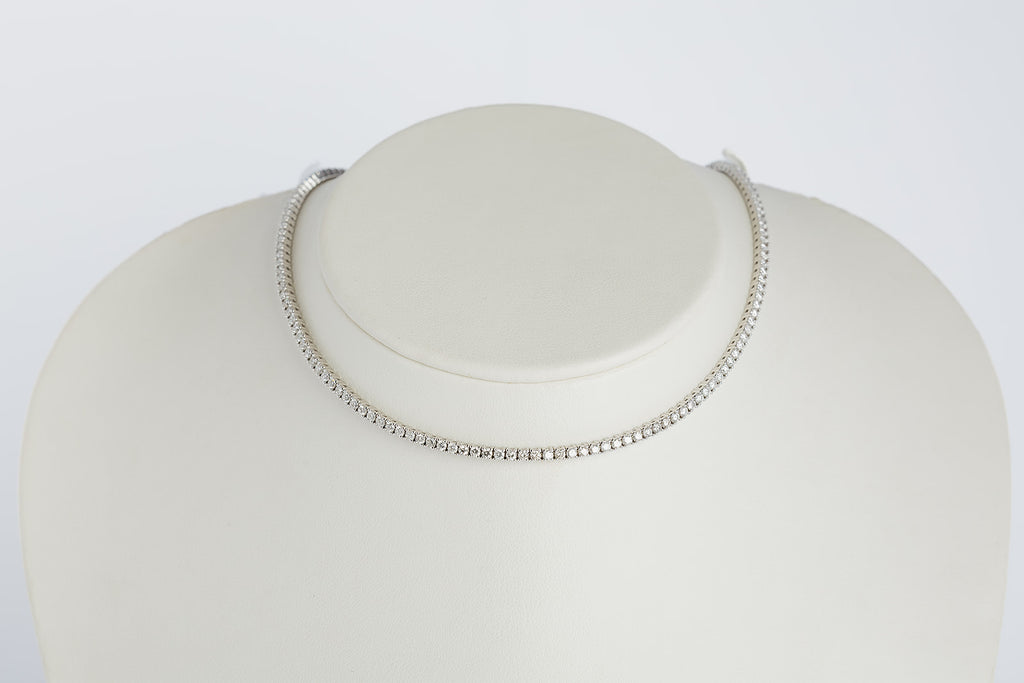 Collar Tennis Chain Diamantes 4ct