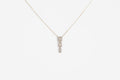 Collar Tres Baguettes Gold