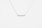 Collar Barra Diamantes