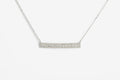 Collar Barra Diamantes