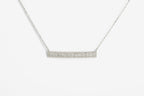 Collar Barra Diamantes