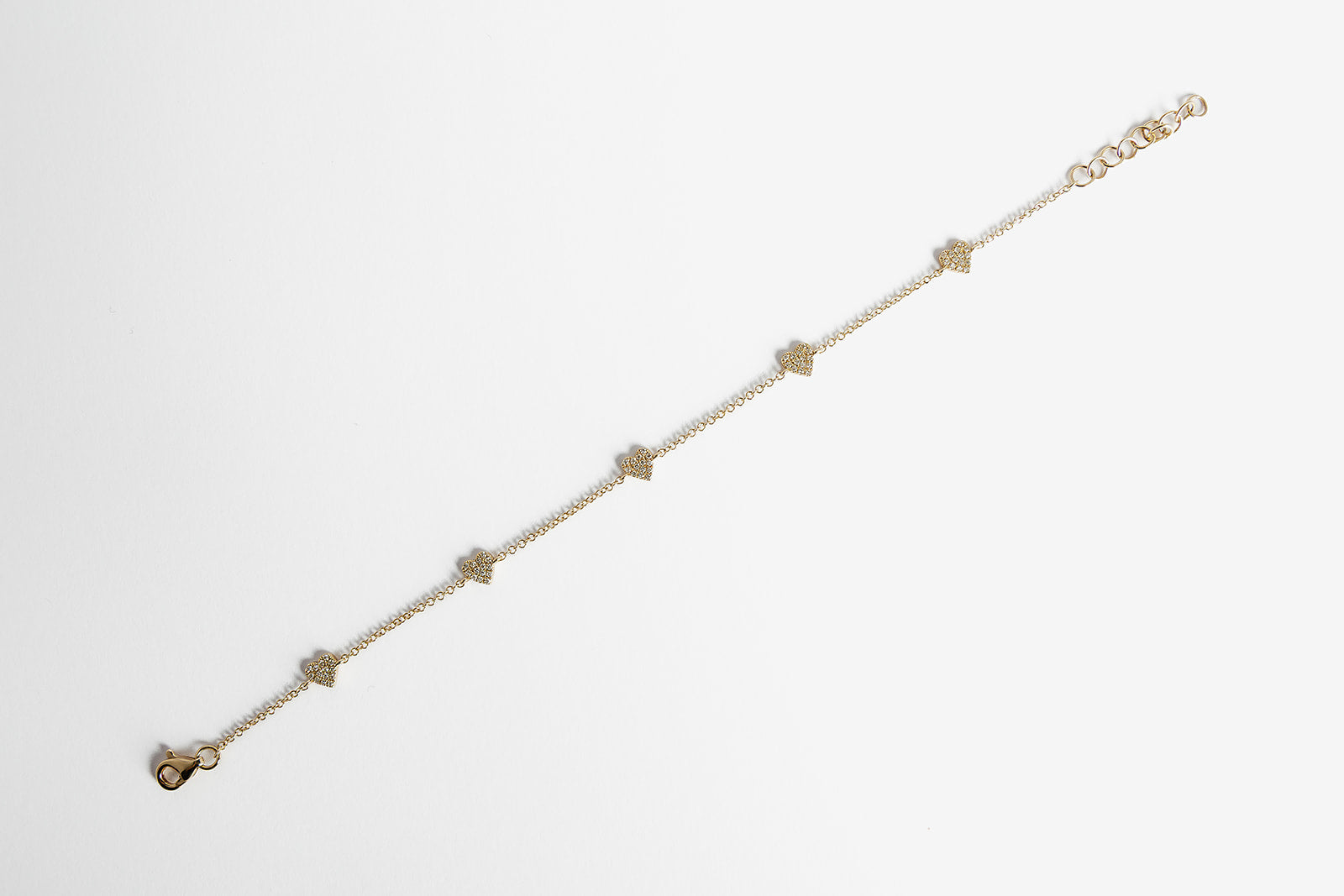 Pulsera 4 Corazones