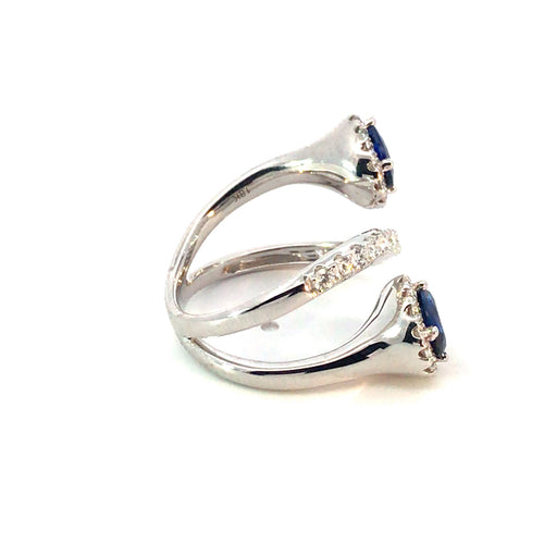Anillo 2 Zafiros