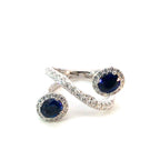 Anillo 2 Zafiros