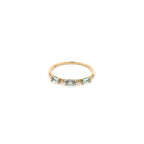 Anillo 3 Topacio Azul