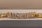 Pulsera Molde Con Diamantes Grande