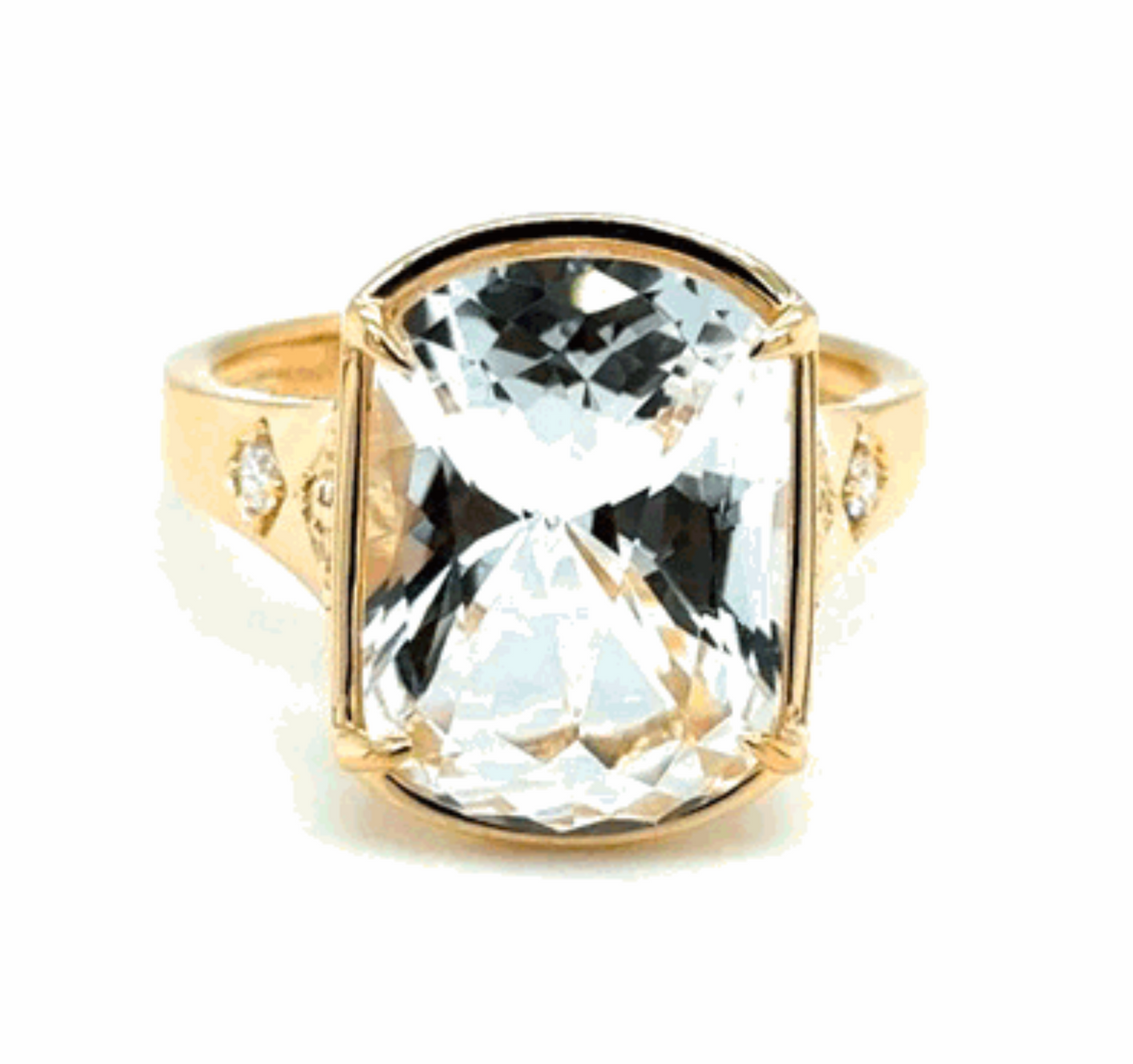 Anillo White Topaz Taylor