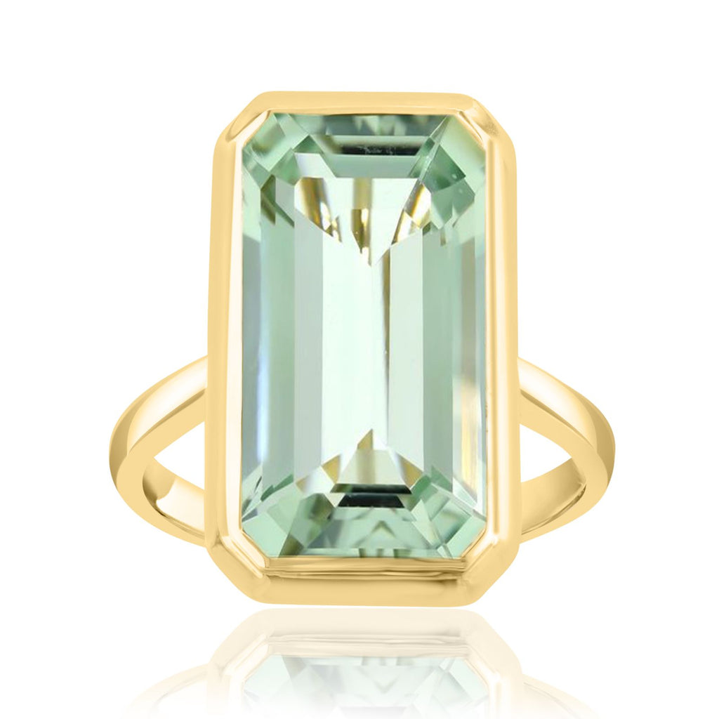 Anillo Amatista Verde